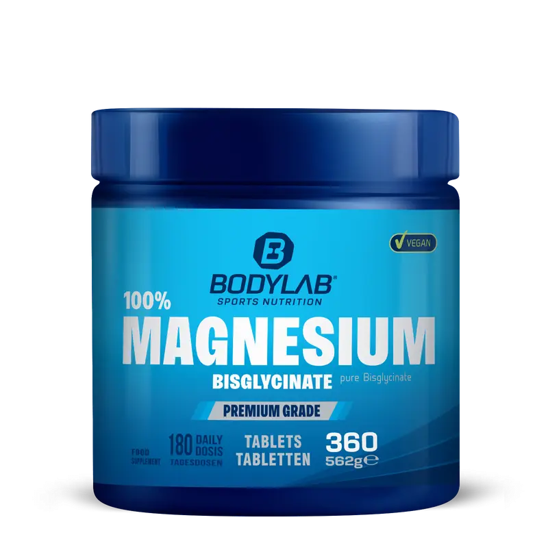 100% Magnesium Bisglycinat (360 Tabletten)