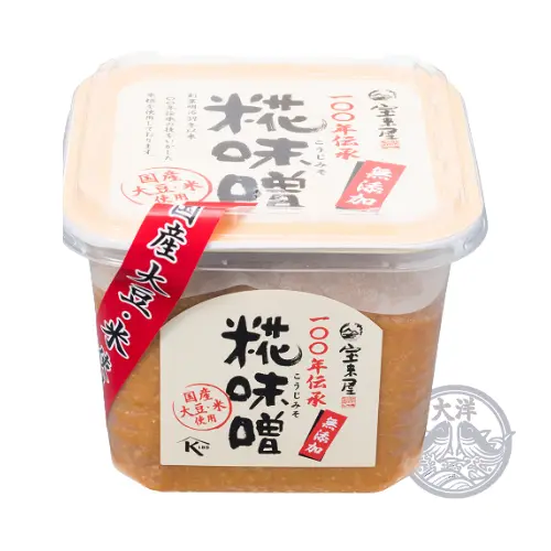 100-Nen Densho Koji Miso (Fermented Soybean Paste with Rice Malt)