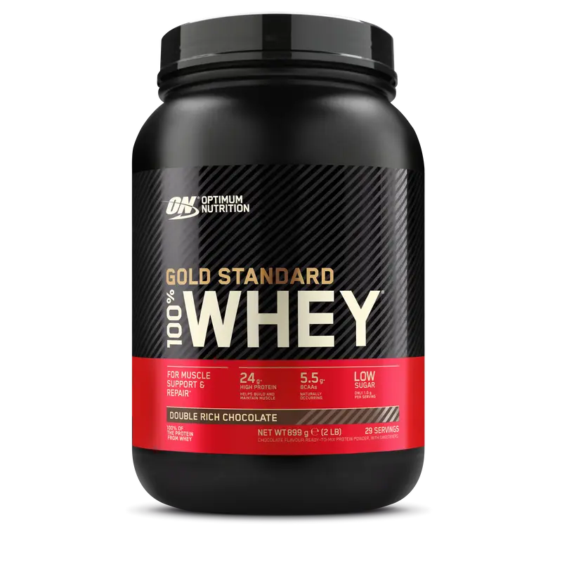 100% Whey Gold Standard - 900g - Double Rich Chocolate
