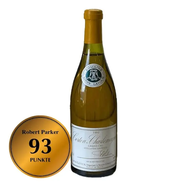 1992 Corton Charlemagne Grand Cru, Burgund, Frankreich