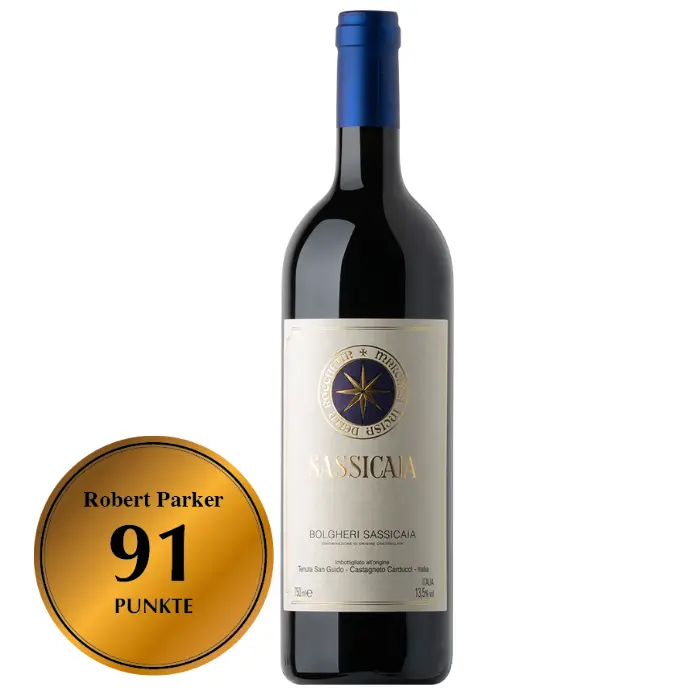 1995 Sassicaia, Toskana, Italien