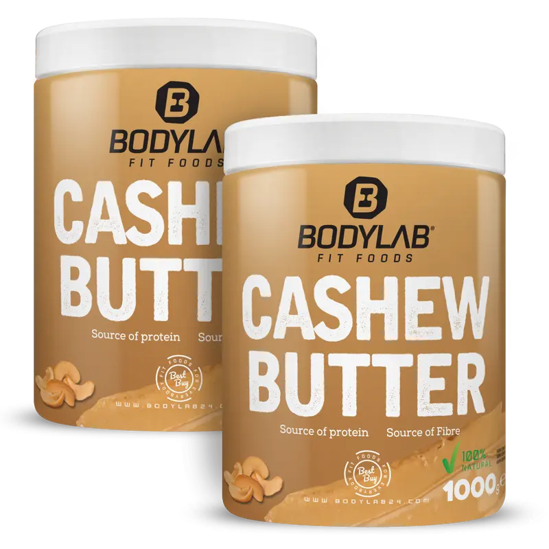 2 x 100% Cashew Butter (2 x 1000g)
