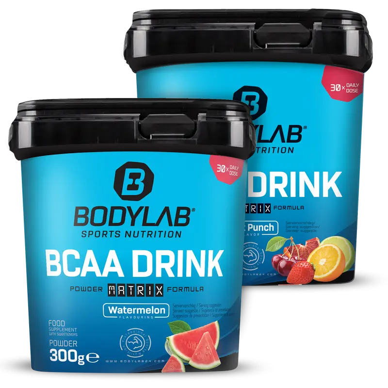 2 x BCAA Drink Powder (je 300g)