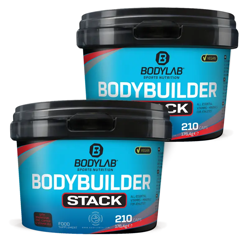 2 x Bodybuilder Stack (210 Kapseln)