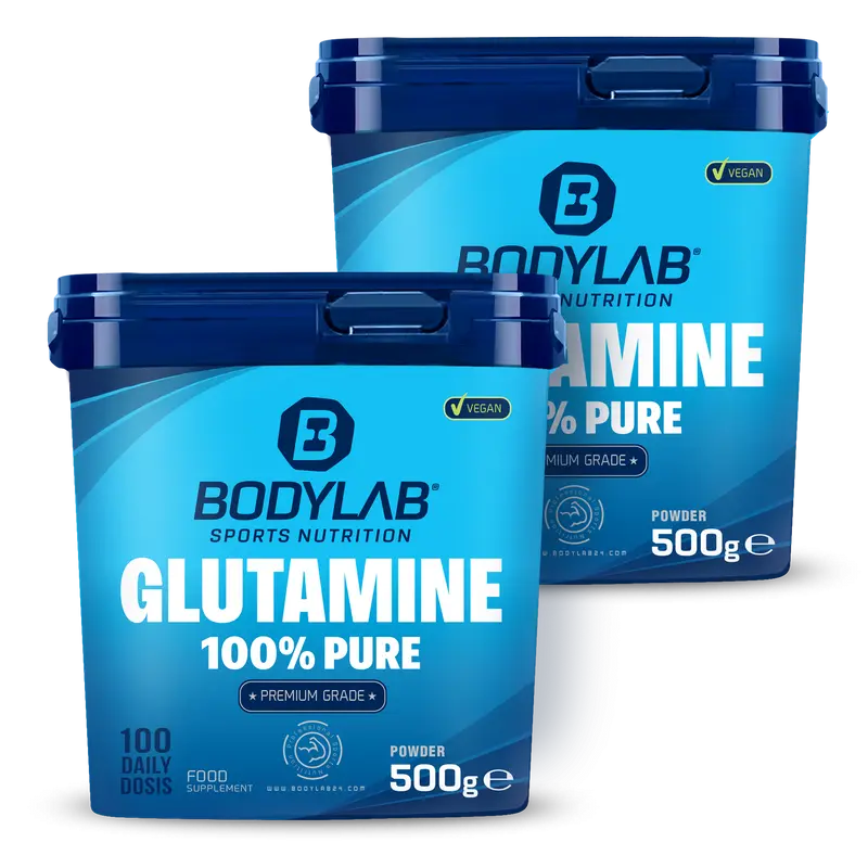 2 x Bodylab24 Glutamin Powder (je 500g)