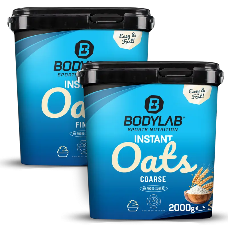 2 x Instant Oats - fine oder coarse (je 2000g)