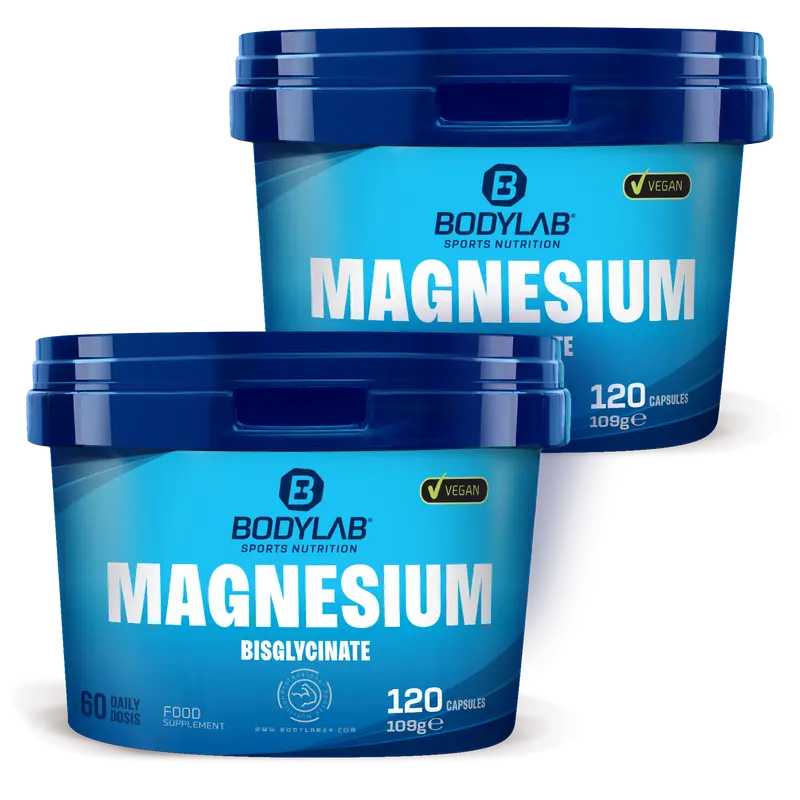 2 x Magnesium Bisglycinate (120 Kapseln)