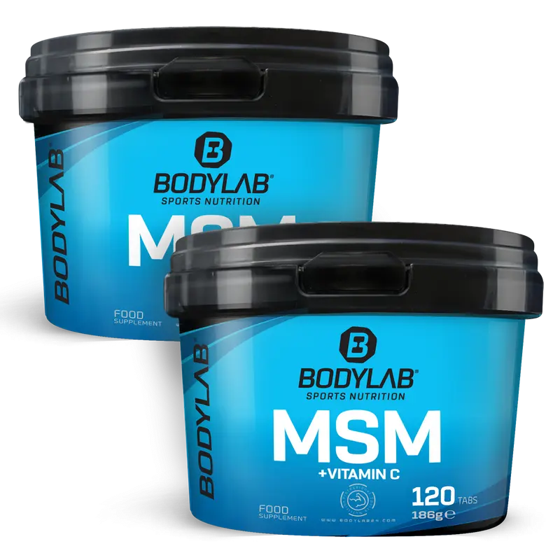 2 x MSM + Vitamin C (120 Tabletten)