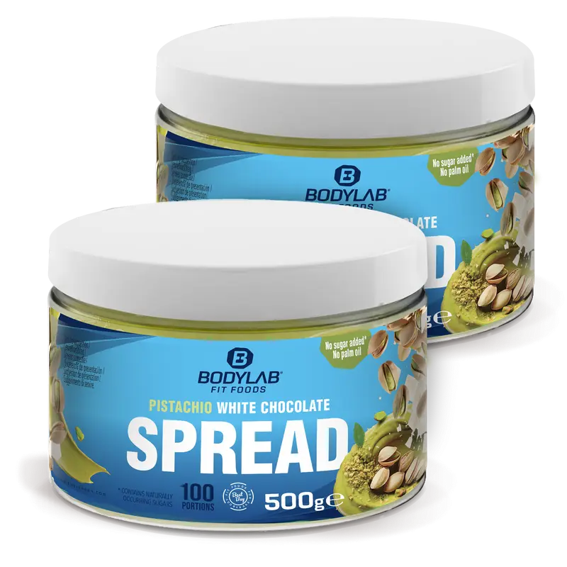 2 x Pistachio White Chocolate Spread (2 x 500g)