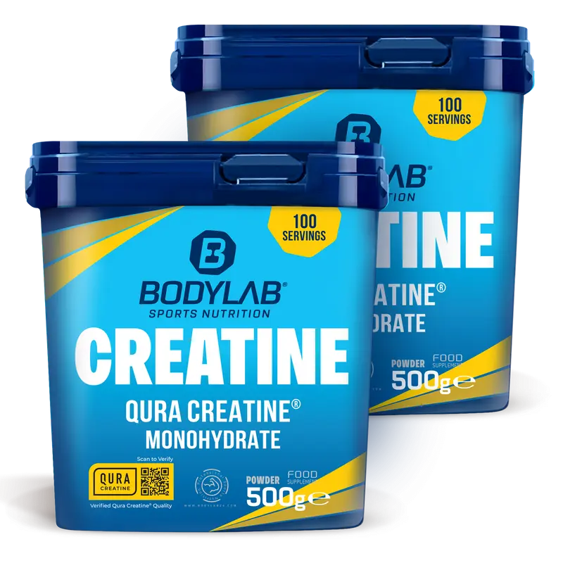 2 x QURA Creatine™ Monohydrate (500g)