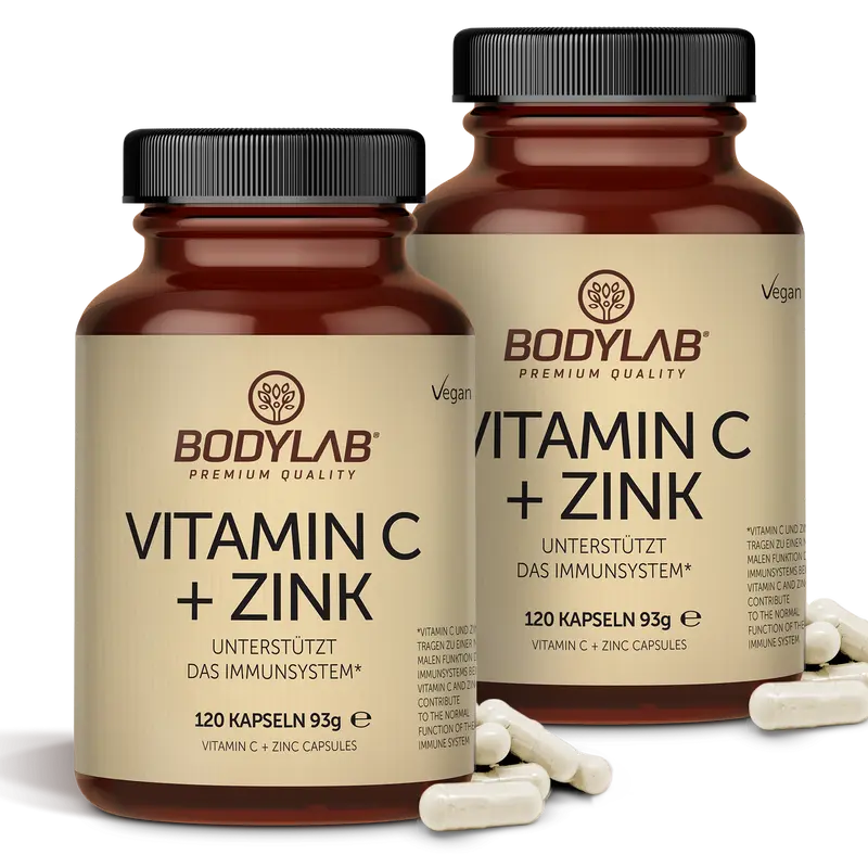2 x Vitamin C + Zink (2 x 120 Kapseln)