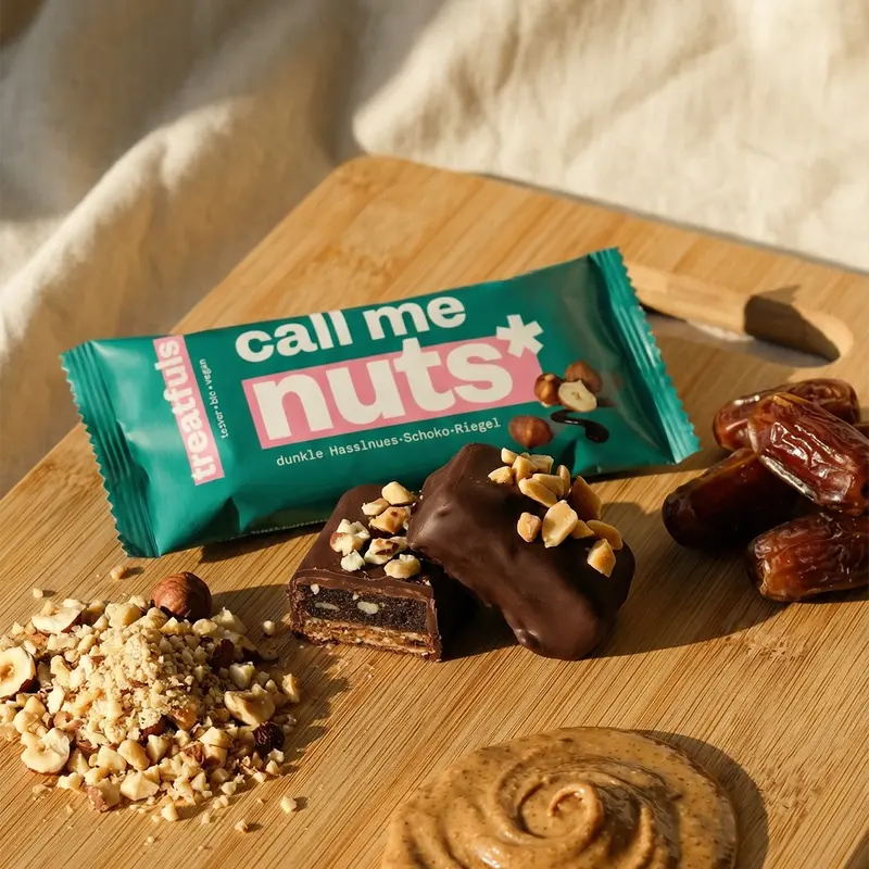 20 x Call me nuts - dunkle Haselnuss