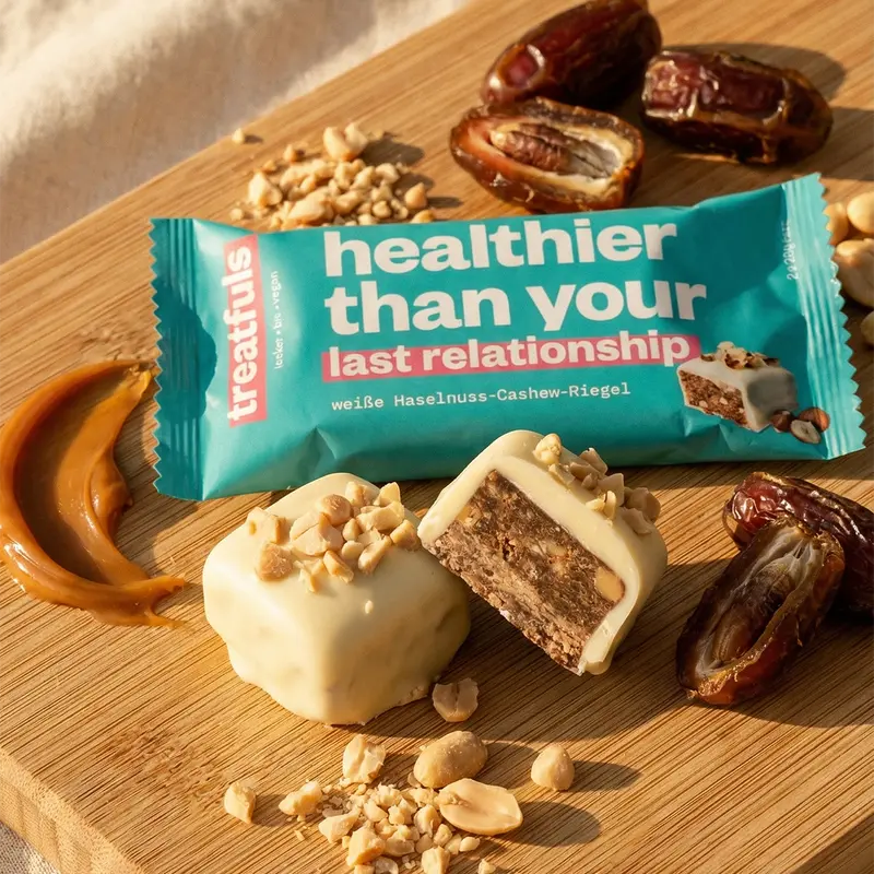 20 x healthier than your last relationship - weiße Haselnuss
