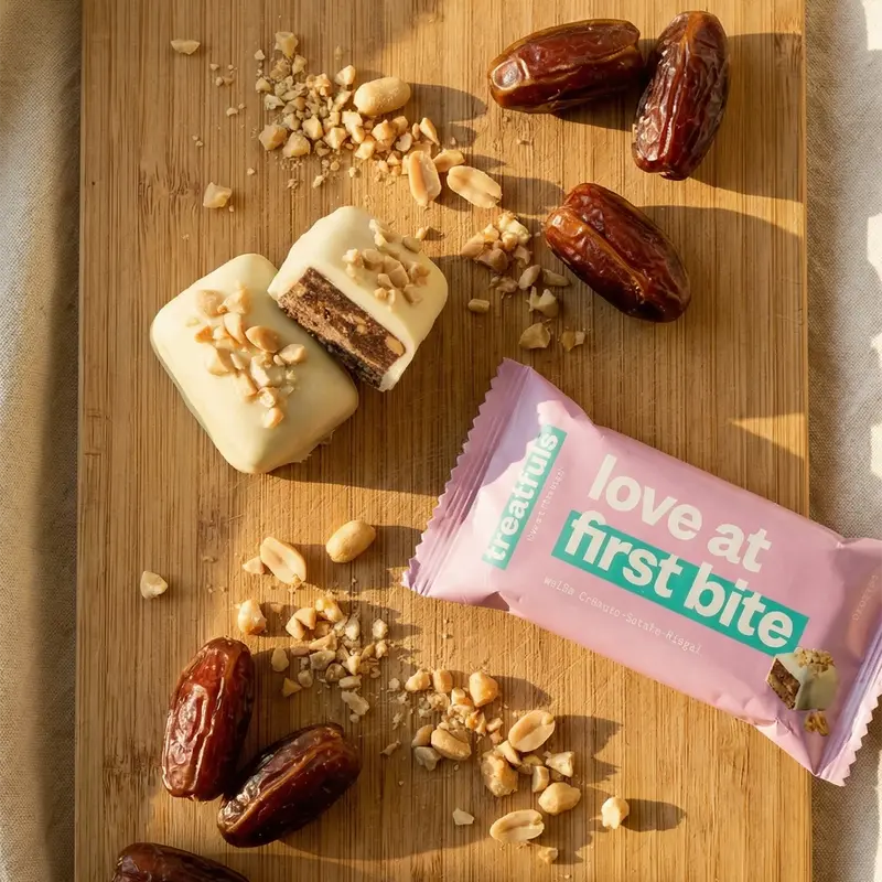 20 x Love at first bite - weiße Erdnuss