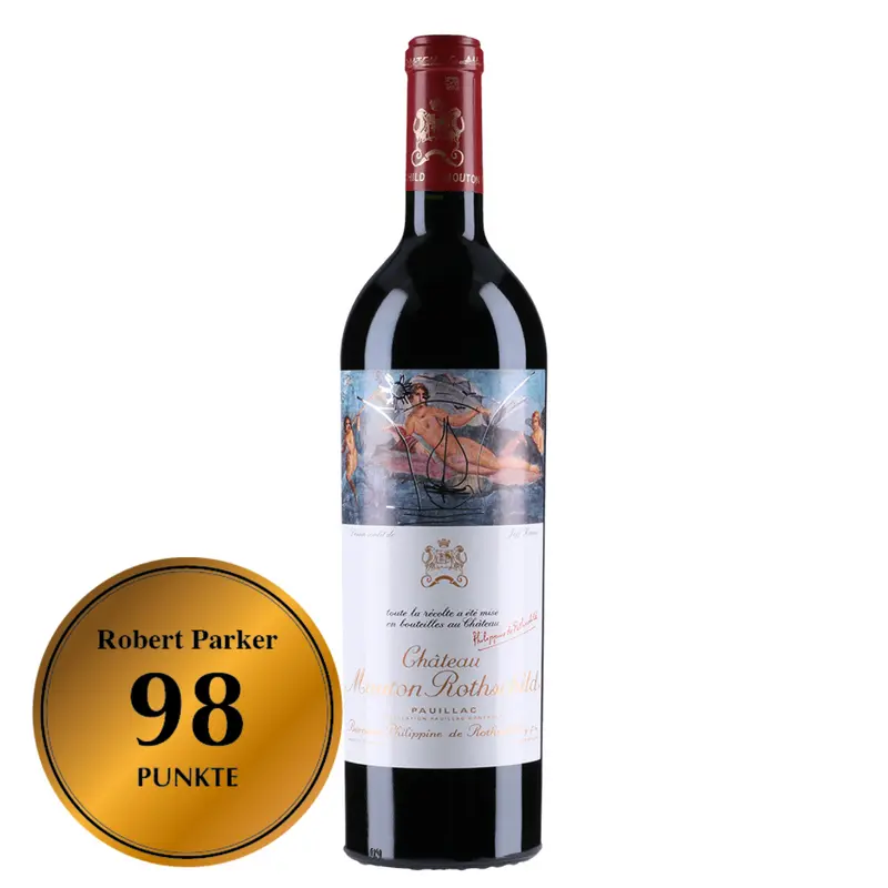 2010 Château Mouton-Rothschild, Doppelmagnum, Bordeaux, Frankreich