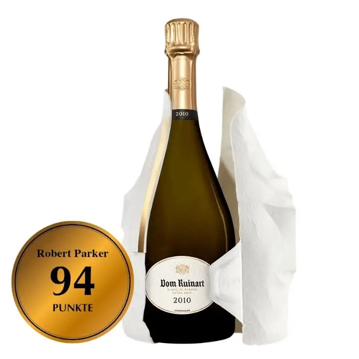 2010 Dom Ruinart Blanc de Blancs mit Crayères, Champagne, Frankreich