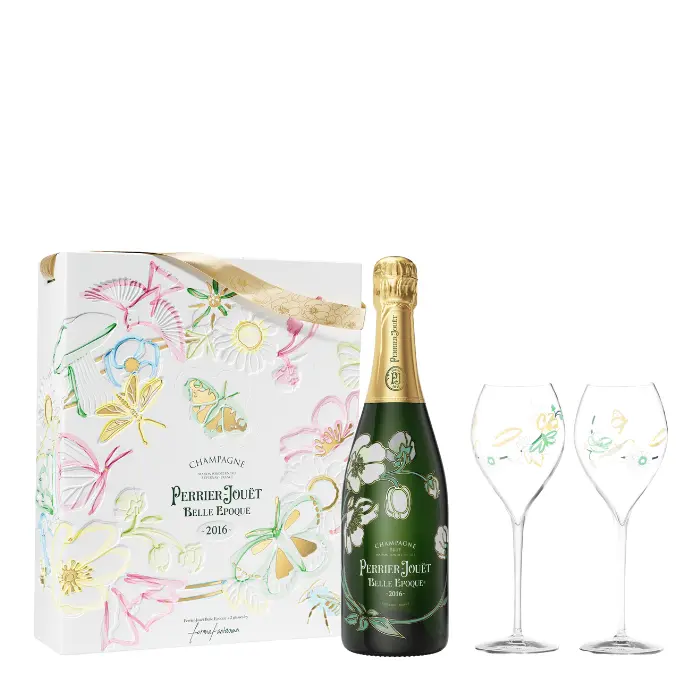 2015 Perrier-Jouët Belle Epoque mit 2 Gläsern