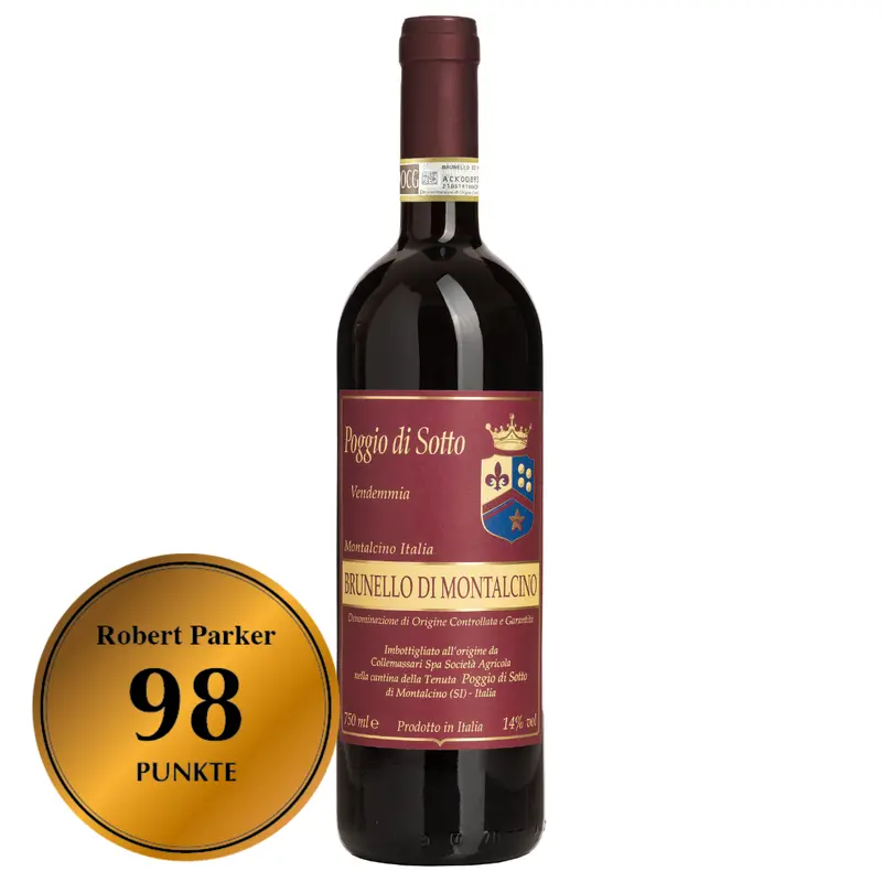 2019 Brunello di Montalcino, Toskana, Italien