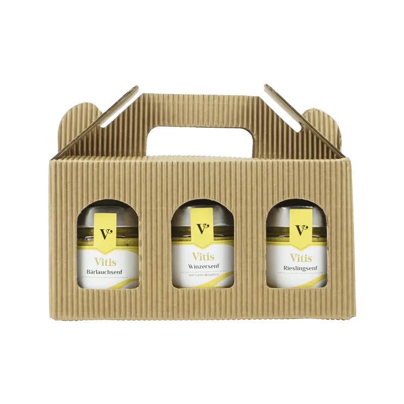 3 Senfe Geschenkbox