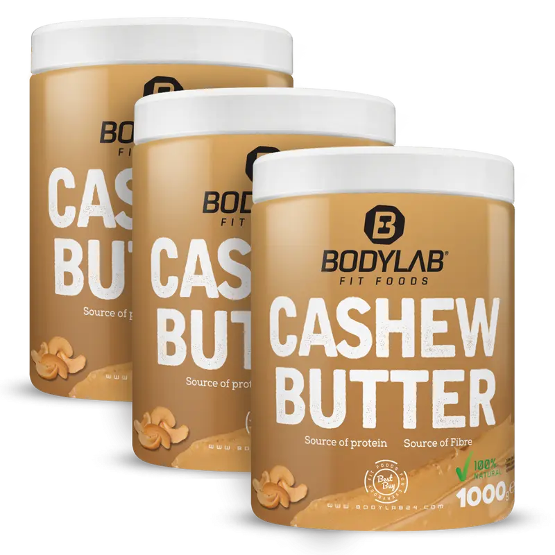 3 x 100% Cashew Butter (3 x 1000g)