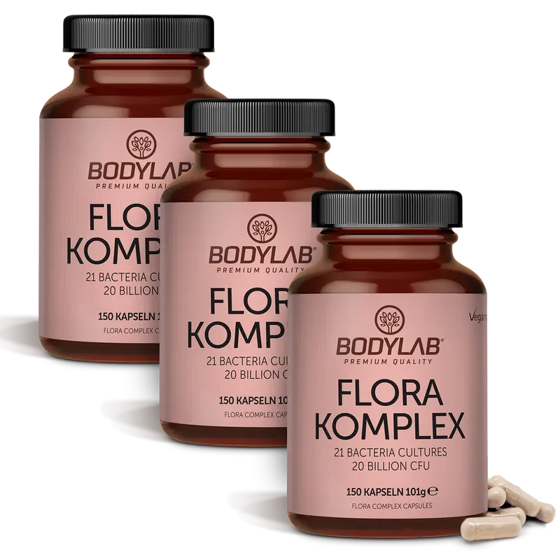 3 x Flora Complex / Komplex (3 x 150 Kapseln)