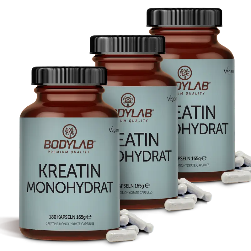 3 x Kreatin Monohydrat (3 x 180 Kapseln)
