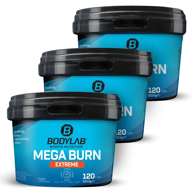 3 x Mega Burn Extreme (je 120 Kapseln)