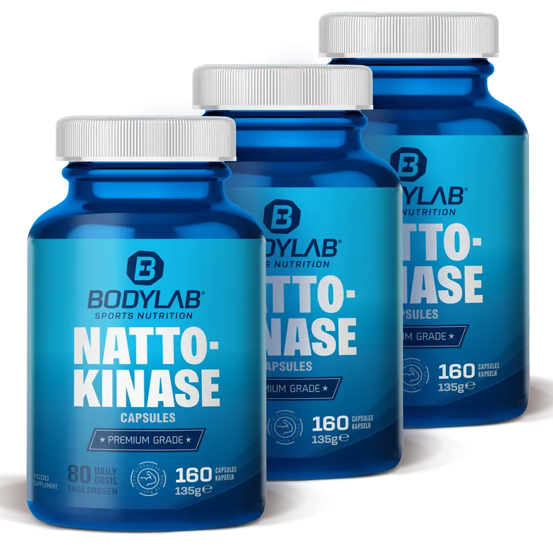 3 x Nattokinase (je 160 Kapseln)