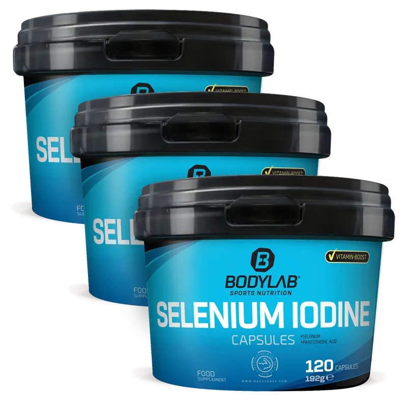 3 x Selenium Iodine (120 Kapseln)