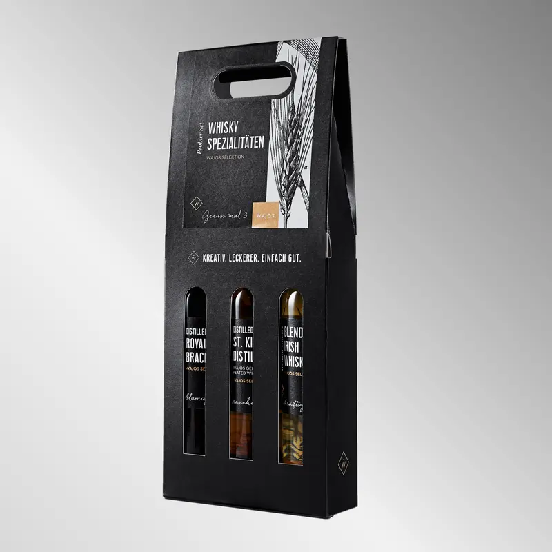 3er Set Whisky 3 x 100 ml | Inhalt