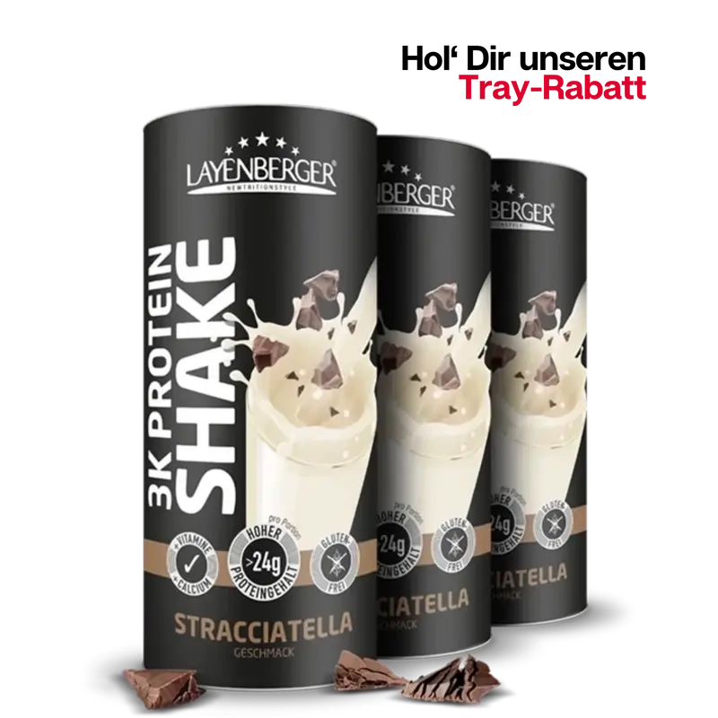 3K PROTEIN SHAKE Stracciatella 3er Karton