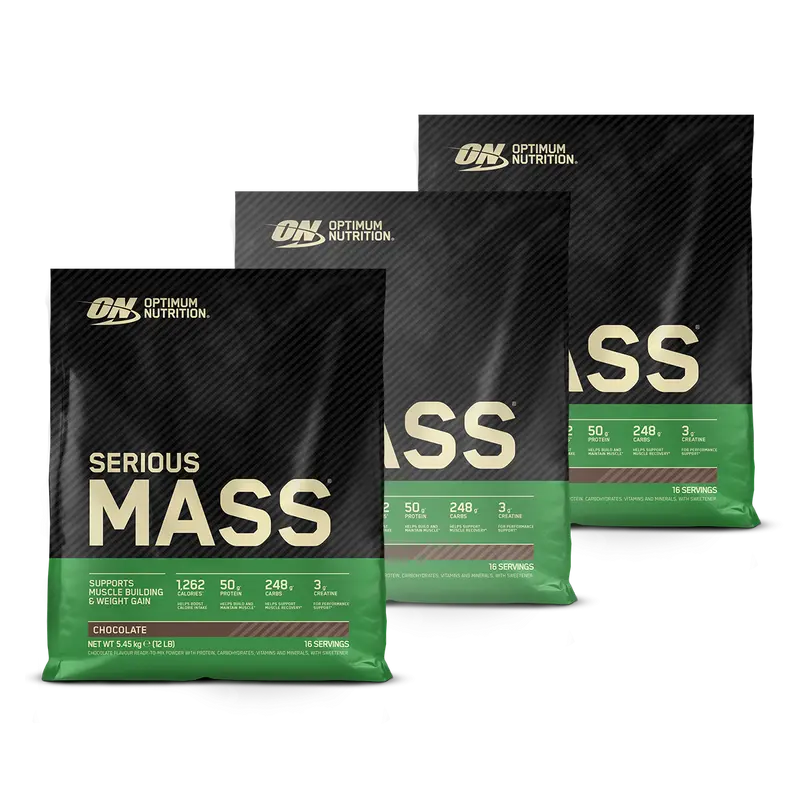 3x Serious Mass (5450g)