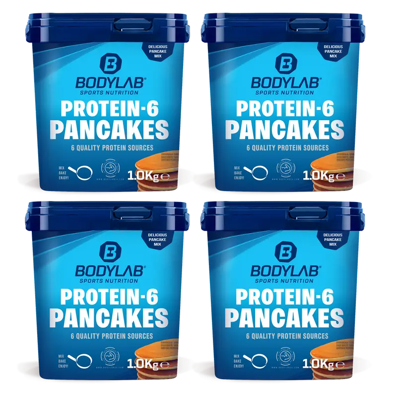 4 x 1000g Protein-6 Pancake Powder