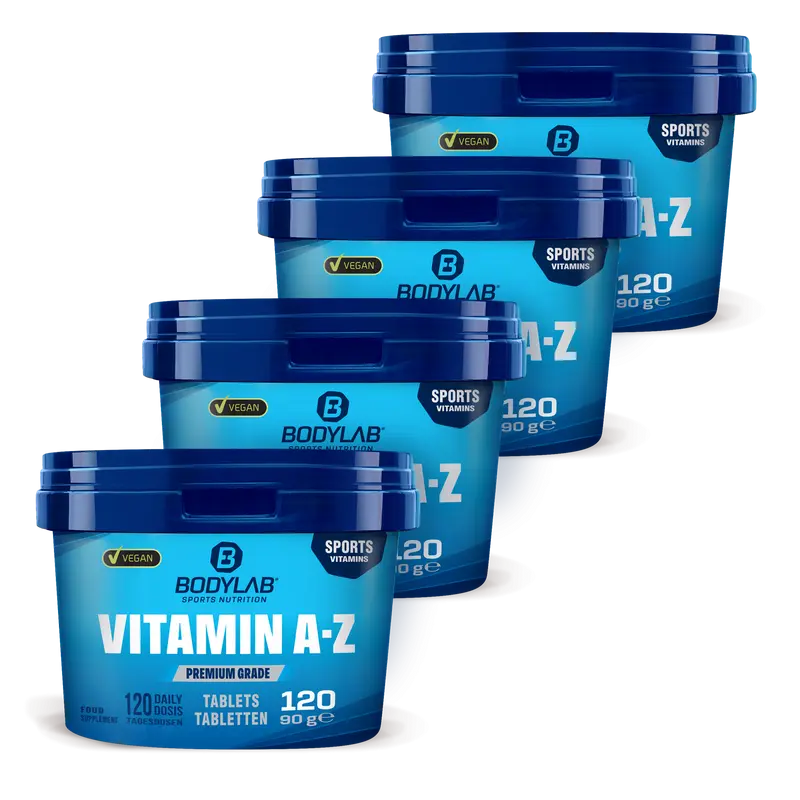 4 x Vitamin A-Z (je 120 Tabletten)