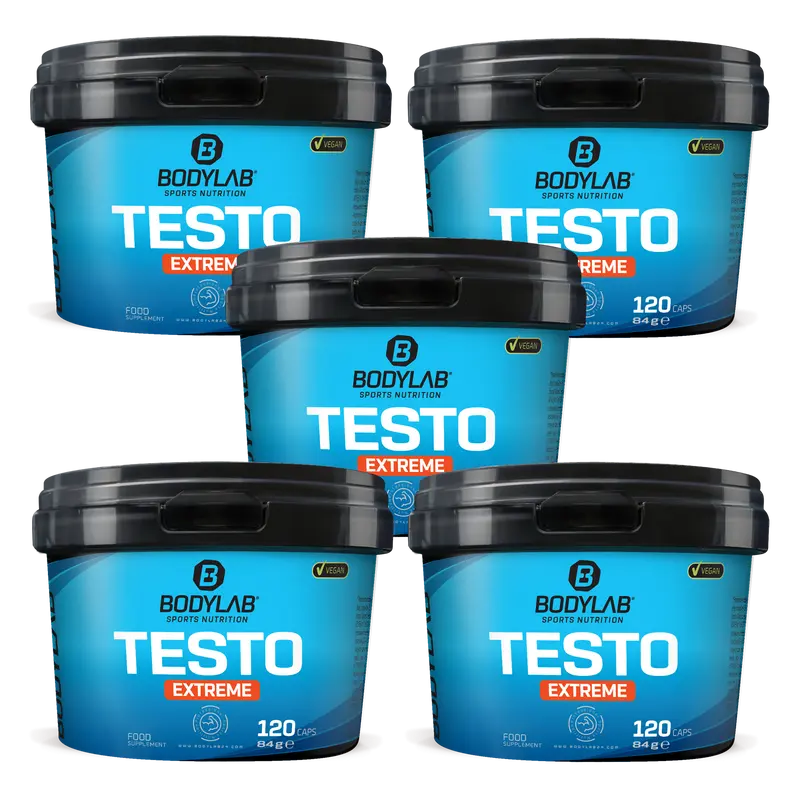 5 x Testo Extreme (je 120 Kapseln)