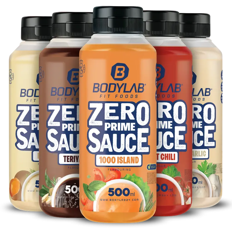 5 x ZERO PRIME Saucen (je 500ml)