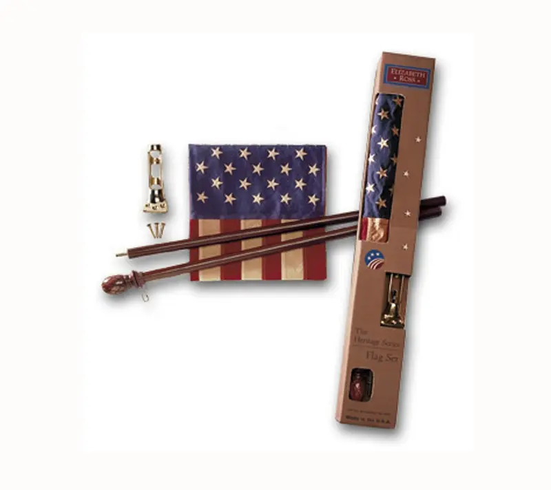 50-Star Flaggen-Set im Heritage-Stil