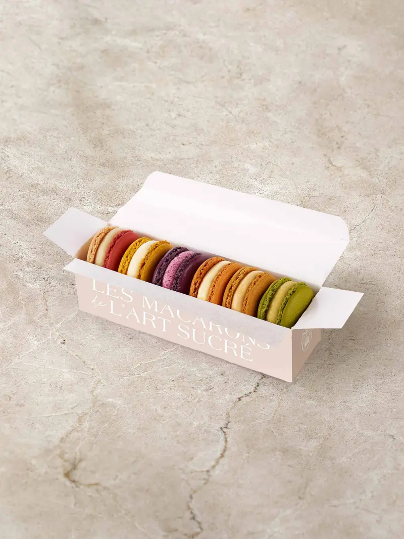 6 Macarons