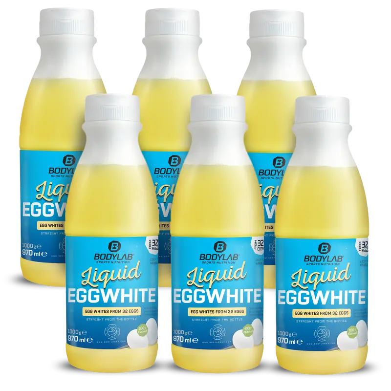 6 x Liquid EGGWHITE - 100% natural (je 970ml)
