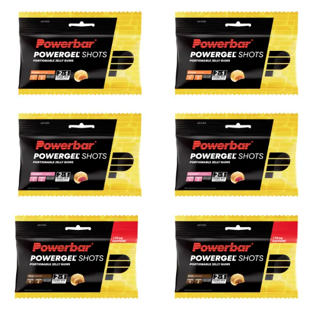 6 x Powergel Shots (6x60g)