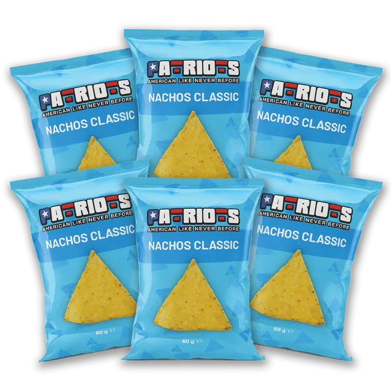 6x Patriots Klassische Nachos