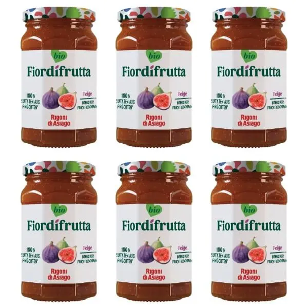 6x260g Rigoni Fior di frutta Bio Feigen Marmelade