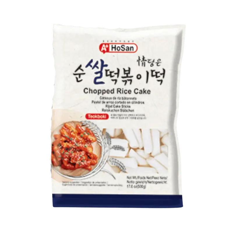 A+ HoSan Chopped RiceCake Reiskuchen Teoboki 500G