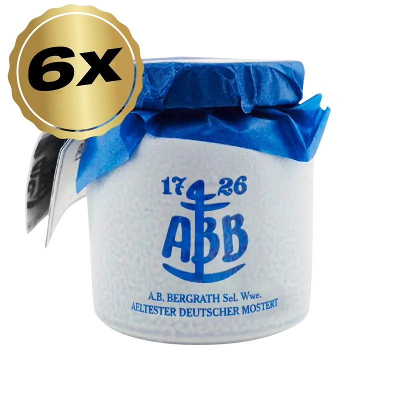 ABB Ältester Deutscher Mostert Gruß aus Düsseldorf - 6x 250ml