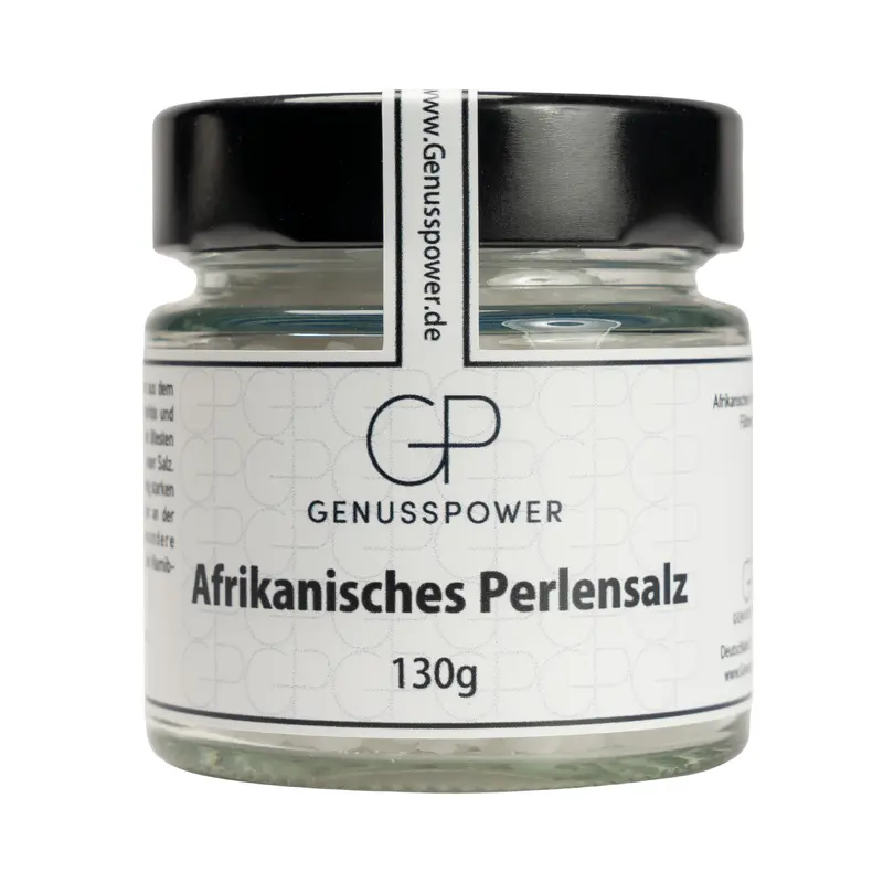 Afrikanisches Perlensalz - Einzigartige Salzperlen aus den Küstenregionen Afrikas