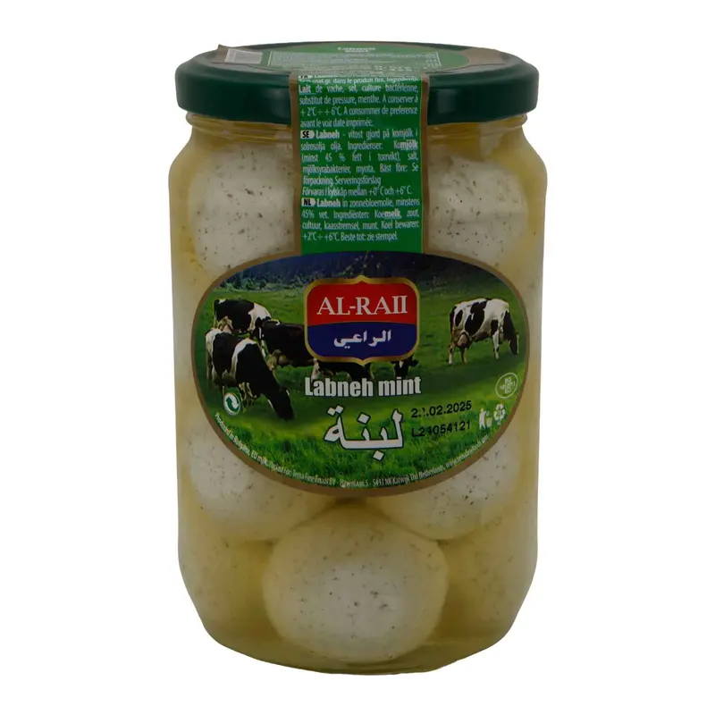 AL RAII LABNEH MIT MINZE IN GLAS