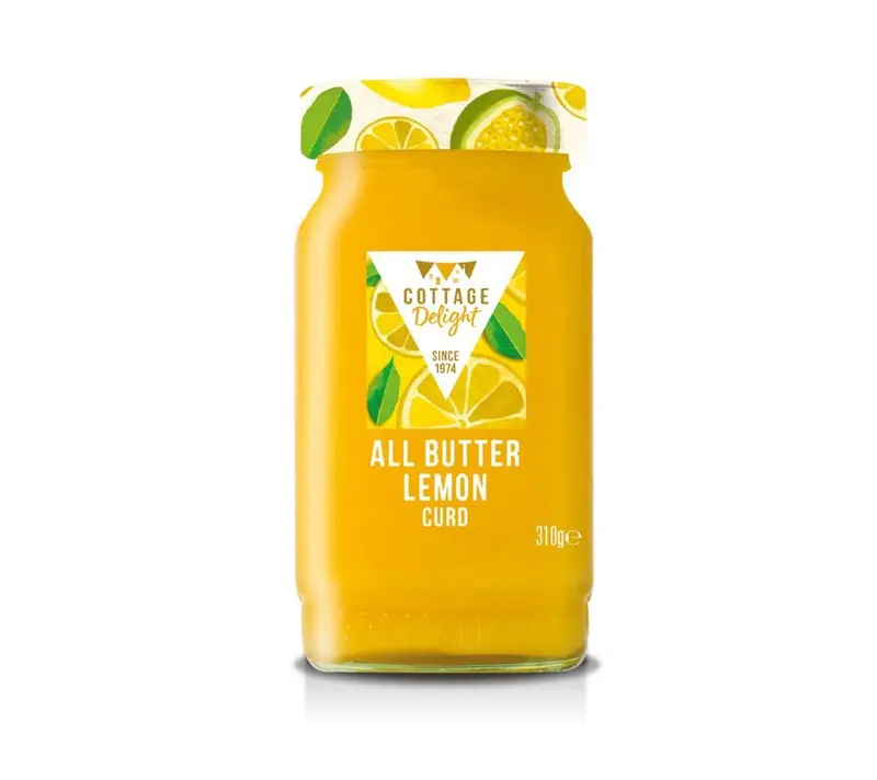 All Butter Lemon Curd von Cottage Delight (310 g Glas)