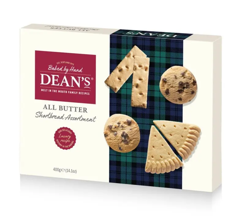 All Butter Shortbread Assortment von Dean's (400 g)
