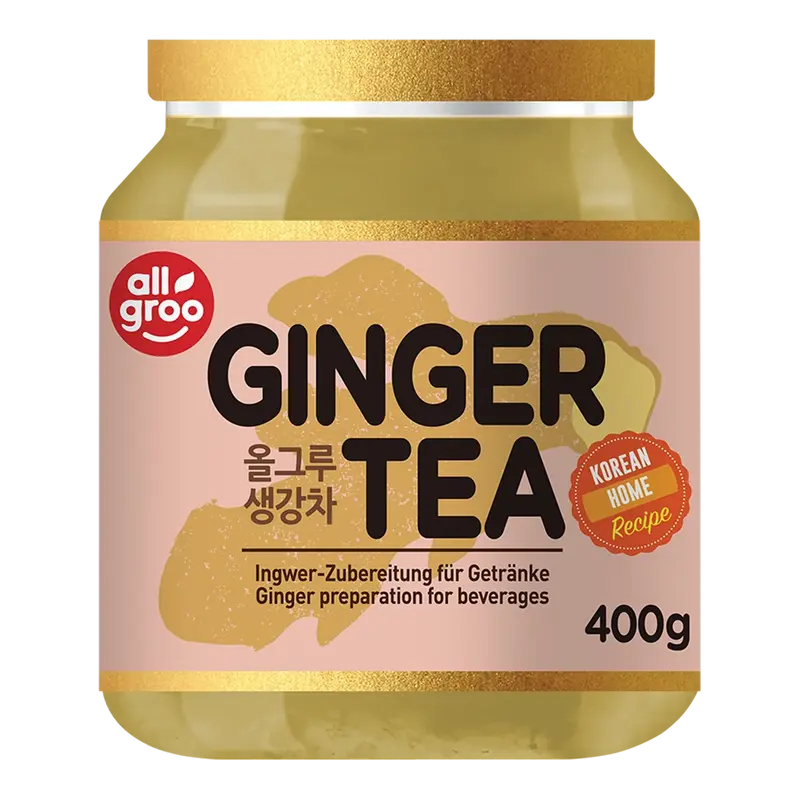 ALLGROO Ingwer Tee Zubereitung 400G