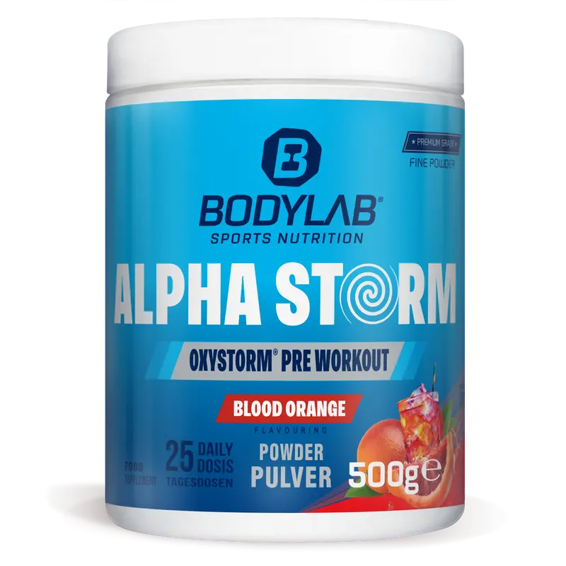 Alpha Storm - OXYSTORM® Pre Workout Blood Orange (500g)
